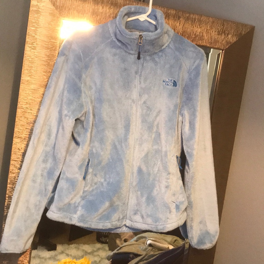 Blue Osito North Face Jacket